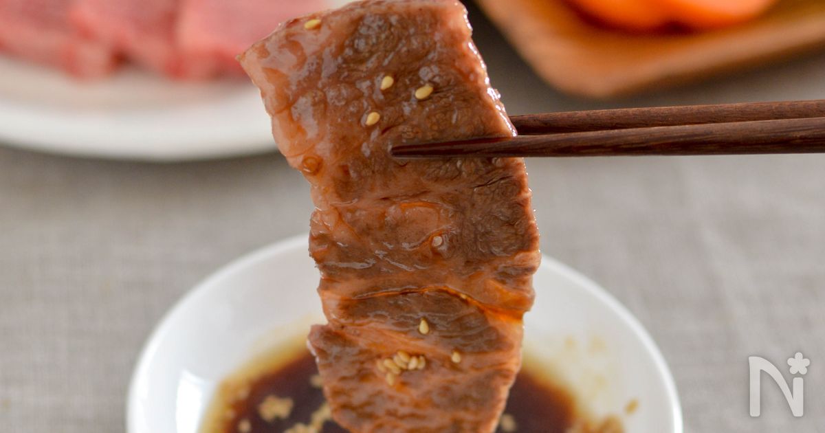 ごま油香る焼肉のたれ。混ぜるだけ簡単！基本のしょうゆ味。