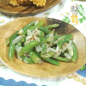 M＊Pの作ってみた!投稿(洋食のおともに！さやいんげんのサラダ)