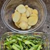 レンジで簡単◎アスパラガスと新じゃがの明太マヨ和えの工程1