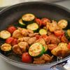 【鶏ズッキーニのトマトカレー炒め】夏野菜×スパイシー♪の工程3