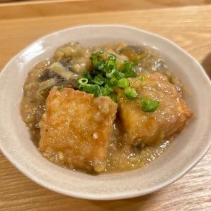 ろろの作ってみた!投稿(厚揚げと茄子のとろとろみぞれ煮)