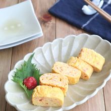 簡単アレンジ卵焼き☆紅生姜と天かすの卵焼き