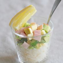 はちみつレモンｄｅカップ寿司