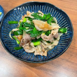 1169387の作ってみた!投稿(【豚こまとニラのスタミナ甘辛炒め】ご飯が進む！スタミナおかず)