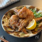 まるごとガブっと♪手羽先の唐揚げ