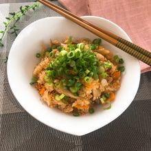 材料入れてスイッチオン【韓国風炊き込みごはん】