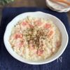 レンジで簡単!とろ〜りチーズリゾット【5分】