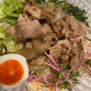 りかの作ってみた!投稿(行列のできる定食屋さんの😋豚の味噌漬け焼き定食🤩🍚)