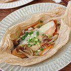 レンジで4分♪鮭の白だしチーズ蒸し