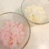 ひなまつりにも🌸乗せるだけで簡単♡カップでちらし寿司の工程2