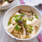【豆腐ときのこのあんかけ煮】５分で完成ほっこり煮物♡