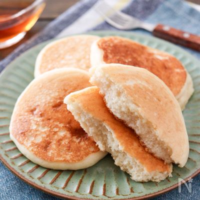 シンプル米粉パンケーキ