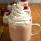 スタバ風♪いちごのホワイトモカ