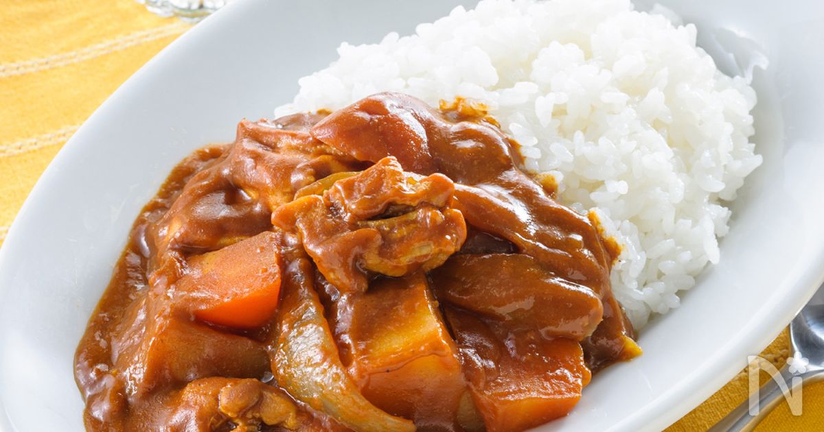 野菜ジュースをプラス！旨味たっぷりチキンカレー