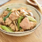 何度も食べたい家庭の味！鶏肉と長ネギの塩こうじ煮込み