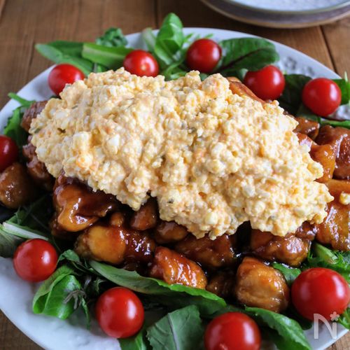 業スー食材でボリューム満点！おかわりとまらないチキン南蛮