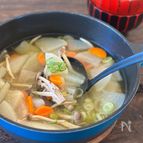 昔ばなしに出てくるような『癒し根菜汁』