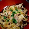 ゆみの作ってみた!投稿(かさまし♪具だくさん牛丼)