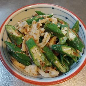 906994の作ってみた!投稿(【オクラとちくわの胡麻和え】基本のごま和え衣)
