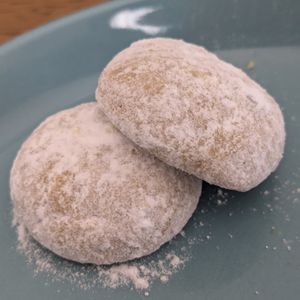 いりこの作ってみた!投稿(材料４つ！贅沢ピスタチオのブールドネージュ♪（スノーボール）)