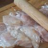 鶏むねハニーレモン【しっとりさっぱり!】の工程1