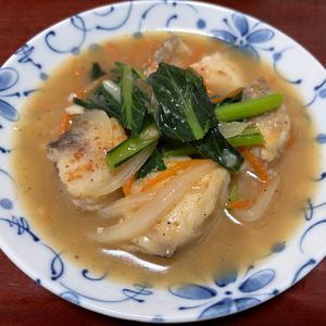 りんごの作ってみた!投稿(たらの中華風♡たっぷり野菜あんかけ【#とろみづけ不要】)