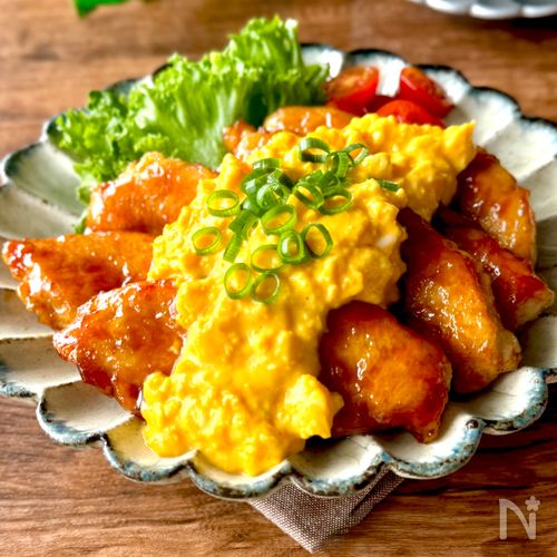 ささみ丸ごと！【とろ玉ささみの照り焼き】子どもも大好き♪