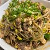 ゆくゆくの作ってみた!投稿(鶏ひき肉ともやしのオイスター炒め)