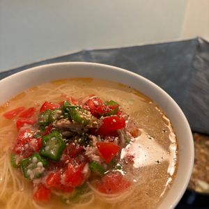 こせの作ってみた!投稿(ツナと夏野菜で【夏のごちそうめん】)