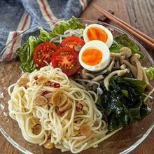 リピ間違いなし《にんにくガツン♡和風サラダ素麺》