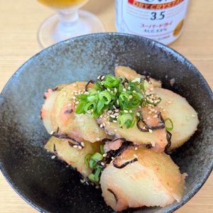 Tsuneaki Okadaの作ってみた!投稿(レンジでお手軽！新じゃがの明太昆布バター)