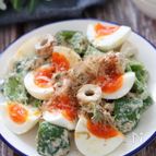 和風が美味しい♡ピーマンとちくわの卵サラダ