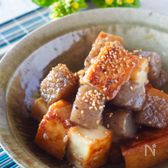 コク旨みそだれ厚揚げこんにゃく＊簡単！ヘルシー！節約おかず