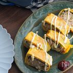 【くるくる包むだけ】卵巻きキンパ風チャーハン