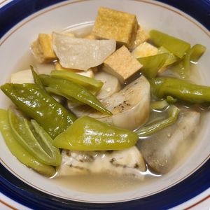 Lalaの作ってみた!投稿(京のおばんざい風♪白なすとバナナピーマンの炒め煮)