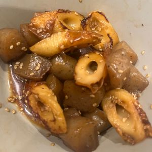 surgの作ってみた!投稿(【こんにゃくとちくわの甘辛煮】すぐできて作り置きにも◎)