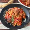 おうちバル♪ポルペッテのトマトパスタの工程7