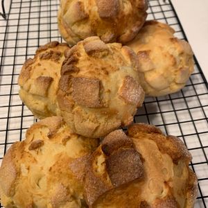ぐ〜たら子の作ってみた!投稿(ザクザクふんわりメロンパン)
