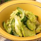 食べたらやみつき♪キャベツときゅうりの旨だれ和え