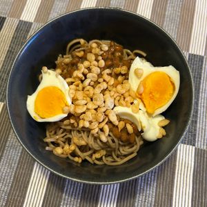 puricoの作ってみた!投稿(10分で絶品腸活主食♡【冷やし納豆蕎麦】)