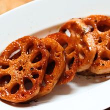材料1つ!れんこんステーキ