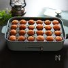 たこ焼きプレートで！コロコロ明太バターポテトコロッケの工程4