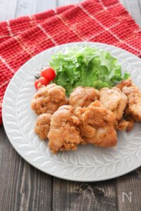 少なめの油で簡単♪米粉フライドチキン【卵小麦粉不使用】