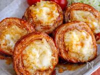【チーズ入り肉巻きポテト】味付けはすき焼きのたれだけ◎