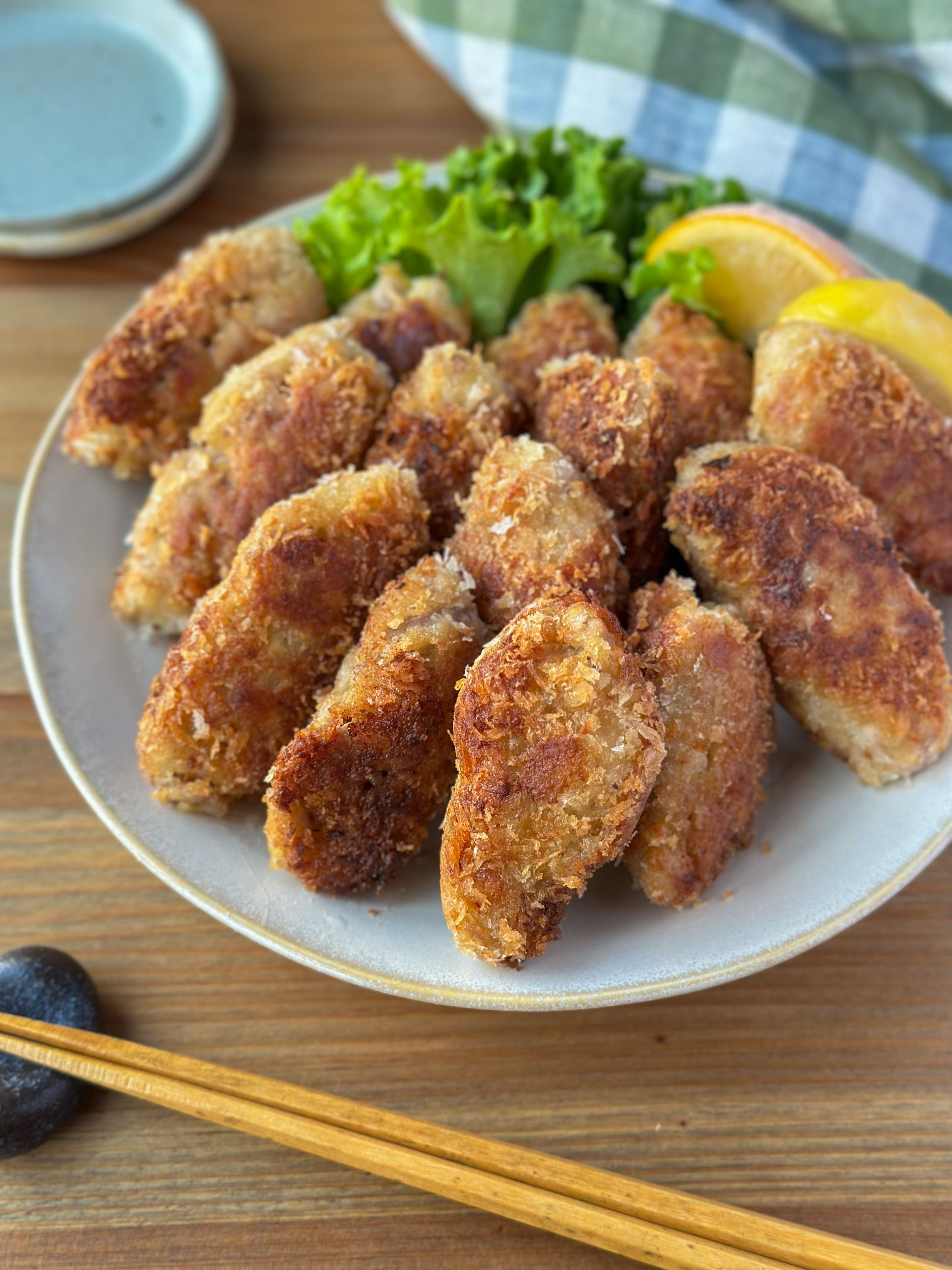 豚こまと糸こんのふわふわスティックカツ】節約/かさまし | レシピ