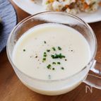 『じゃがいもの冷製ポタージュ』夏においしい♡さらりと飲める♪
