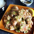 ＼絶品!! 我が家のネギ塩チキン／(焼肉屋さんのねぎ塩だれ)