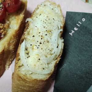 M＊Pの作ってみた!投稿(オニオンチーズバゲットトースト)
