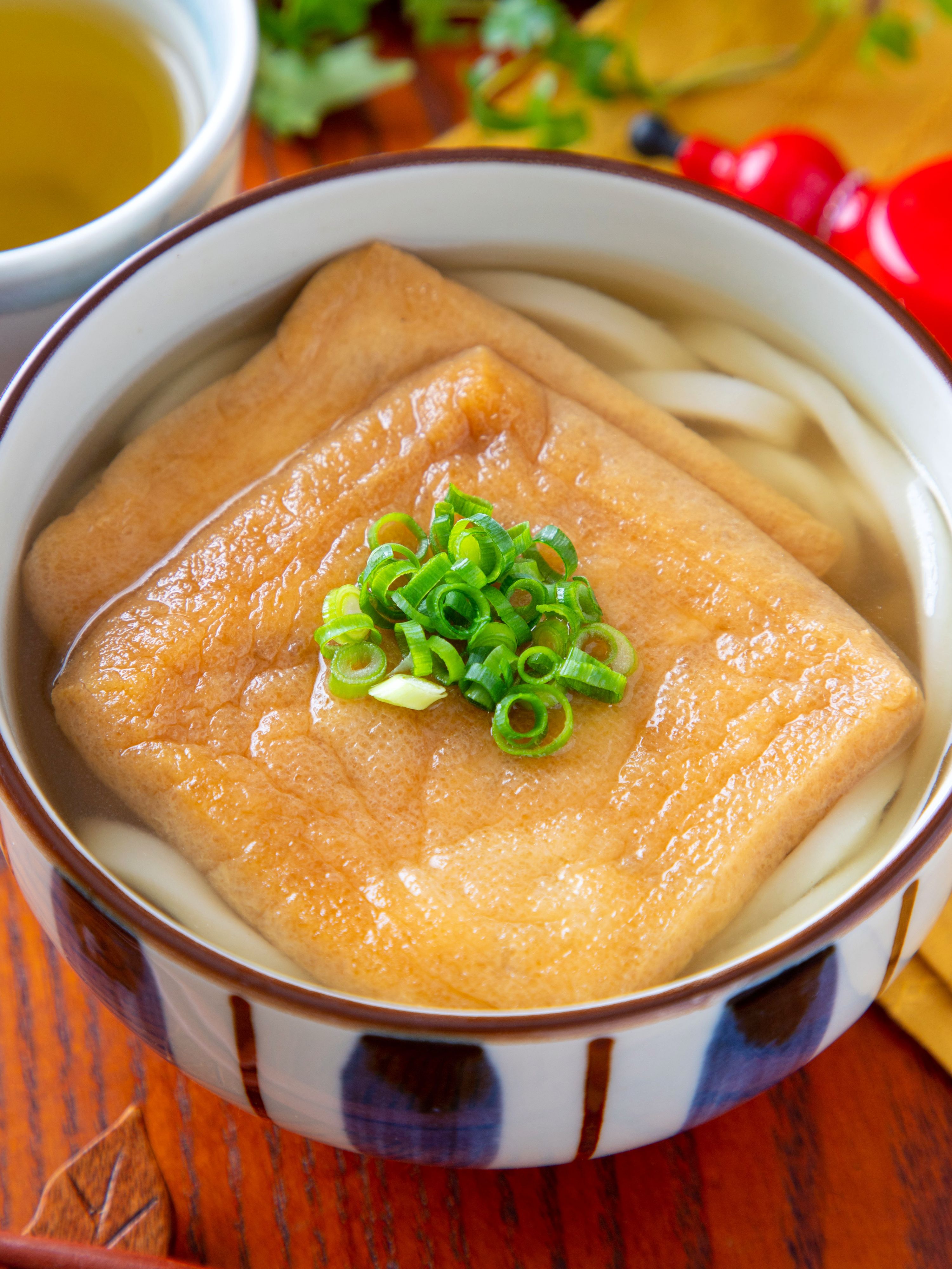 うどん揚げ きつねうどんとおあげのレシピ/作り方：白ごはん.com