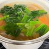 中華たまごスープ【ほうれん草とトマト】の工程5